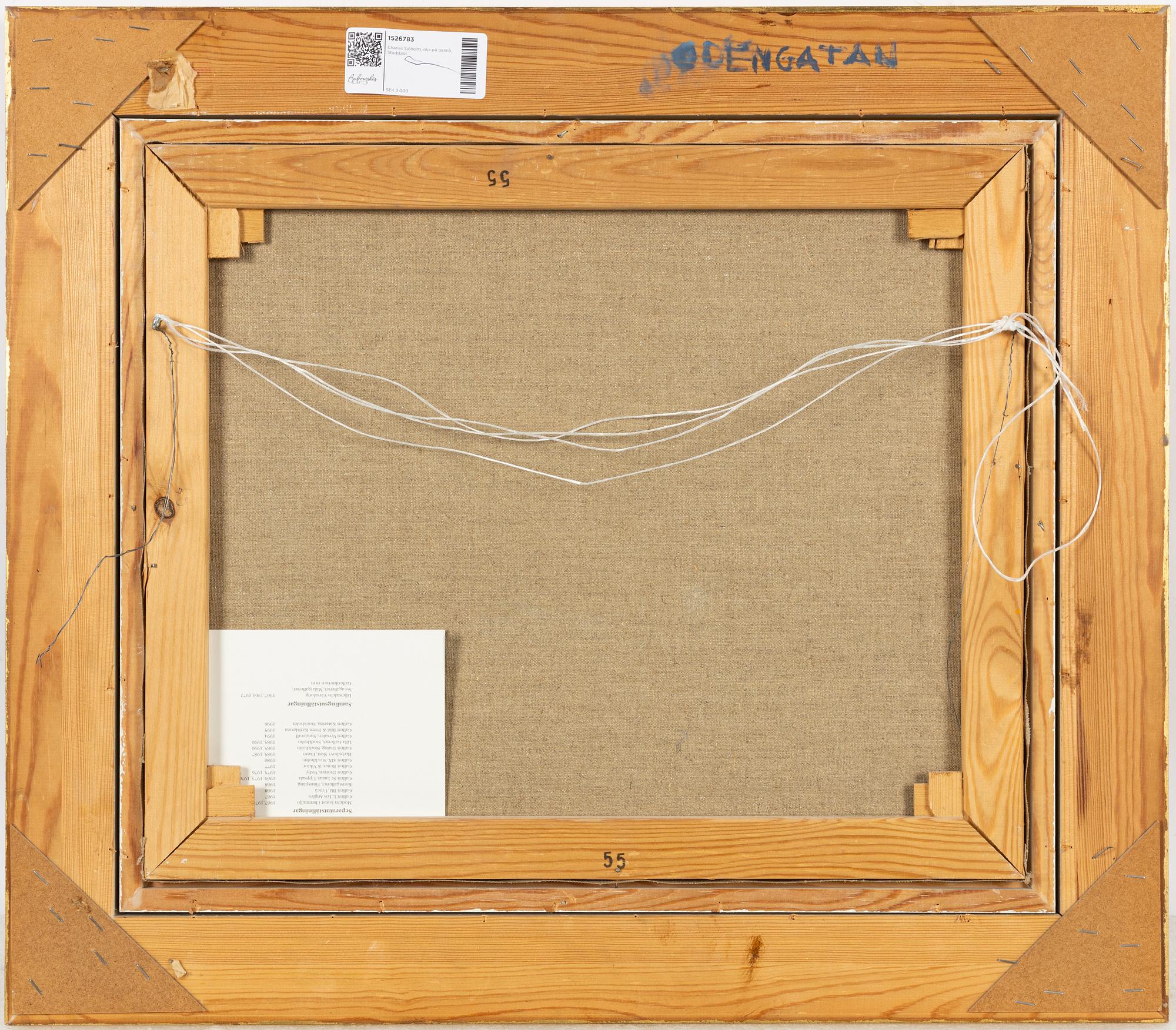 Charles Sjöholm, "Odengatan".