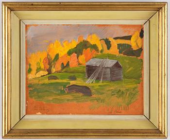 Helmer Osslund, Study from Näsåker.