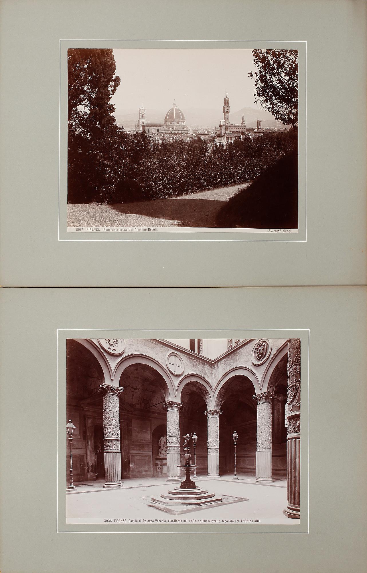 FOTOGRAFIER, 13 st Italien 1800-talets slut.