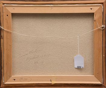 TUOMAS MÄNTYNEN, öljy kankaalle, signeerattu ja päivätty -86.