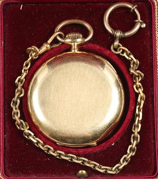 HERRFICKUR, guld, 18 K. Tidigt 1900-tal.