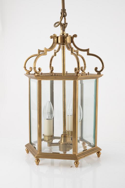 A set of three ceiling lights, second half of the 20th Century.