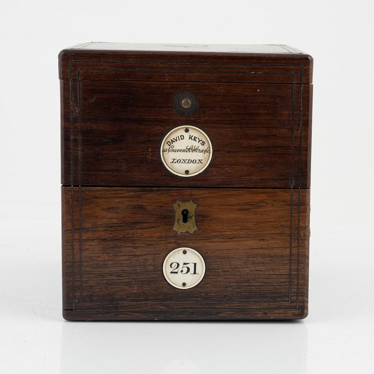 Skeppskronometer, David Keys, London, England, omkring år 1900.