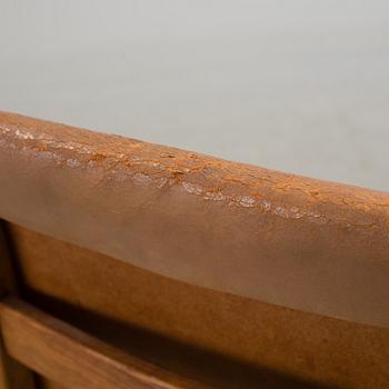 YNGVE EKSTRÖM, a 'Lamino' oak and teak easy chair from Swedese.