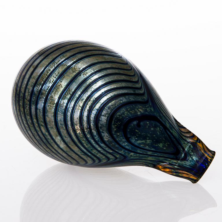 A 'Fasaani' glass bird signed Kansallis-Osake-Pankki Oiva Toikka Nuutajärvi Notsjö.