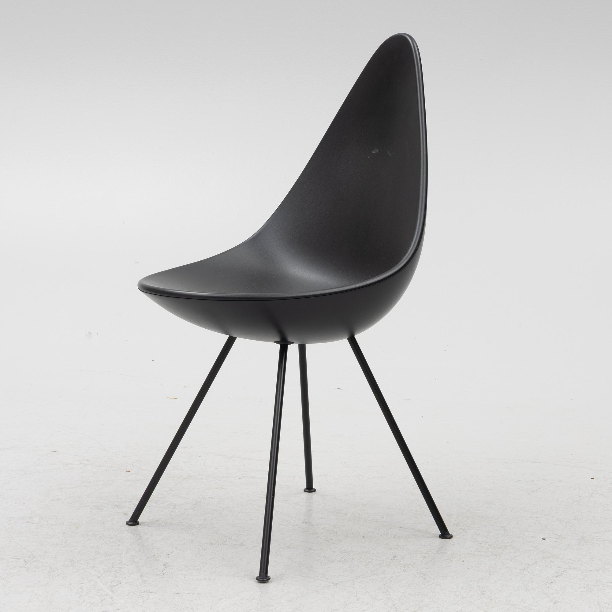 Arne Jacobsen, stol, "Droppen", Fritz Hansen, 2021.
