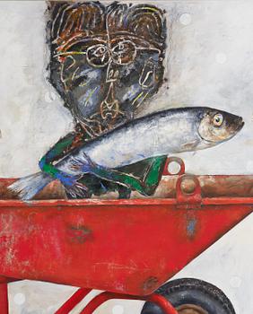 PG Thelander, "Henri Calet som fiskare".