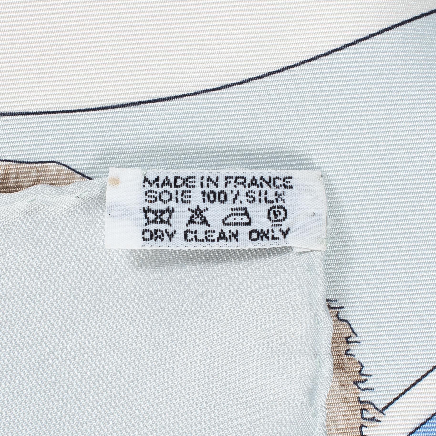 Hermès, scarf, "Confidents Des Coeurs".