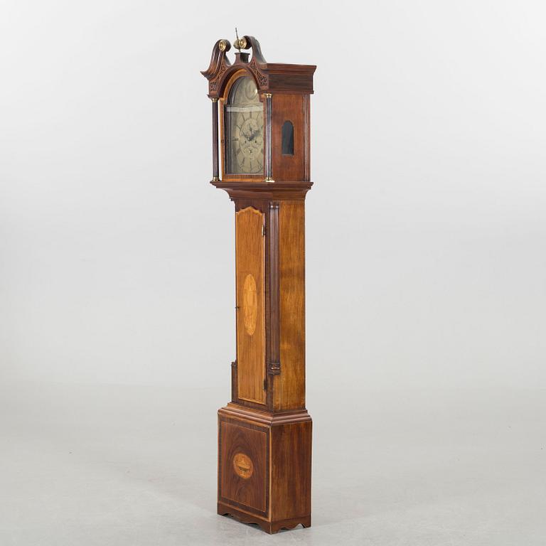 A mahogany long case clock by And Baird Kilbryde, early 1800's.