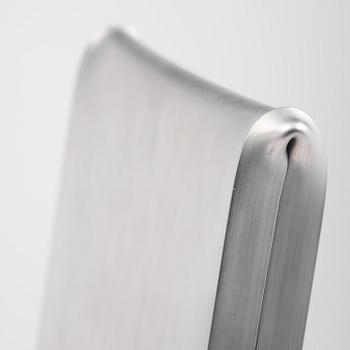 David Taylor, stol, unik, "Aluminium Chair", Studio Mellösaverken, Sverige, 2025.
