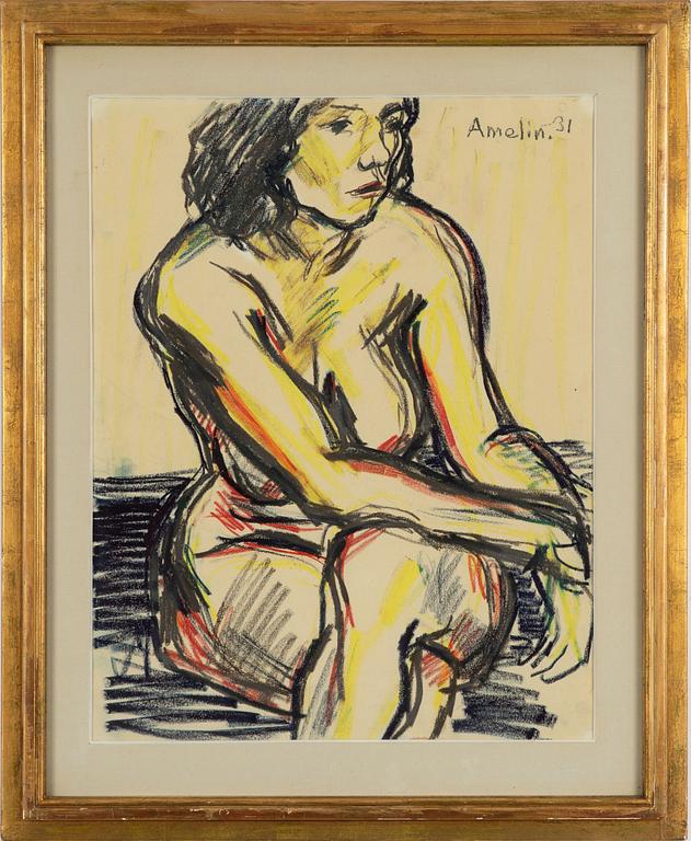 Albin Amelin, Nude Study.