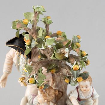 A Meissen porcelain figurine, second half of the 19th-century.