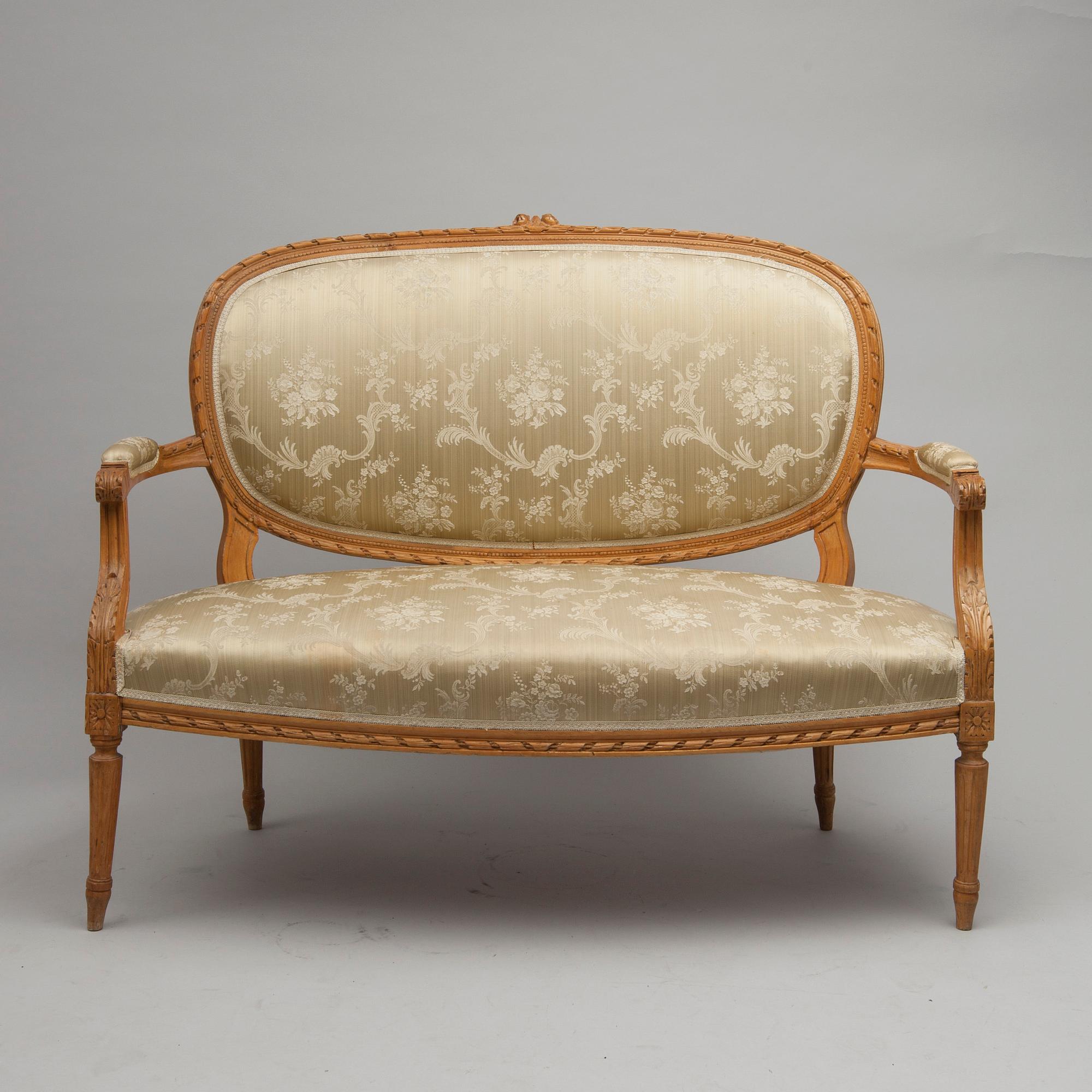 SOFFA, Louis XVI -stil, Frankrike, 1900-talets första hälft.