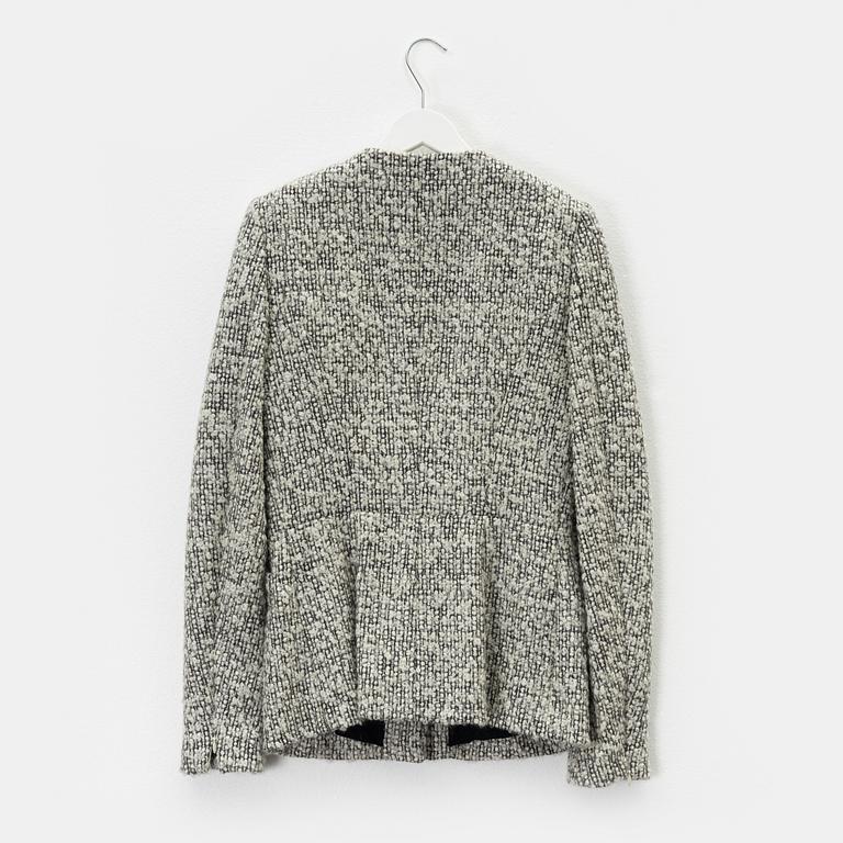 Balenciaga, a wool mix jacket, size 35.