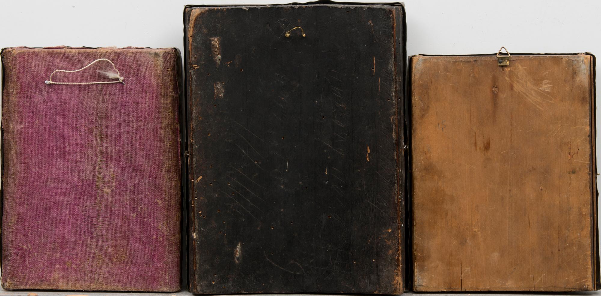 Three late 19th century Russian icons.