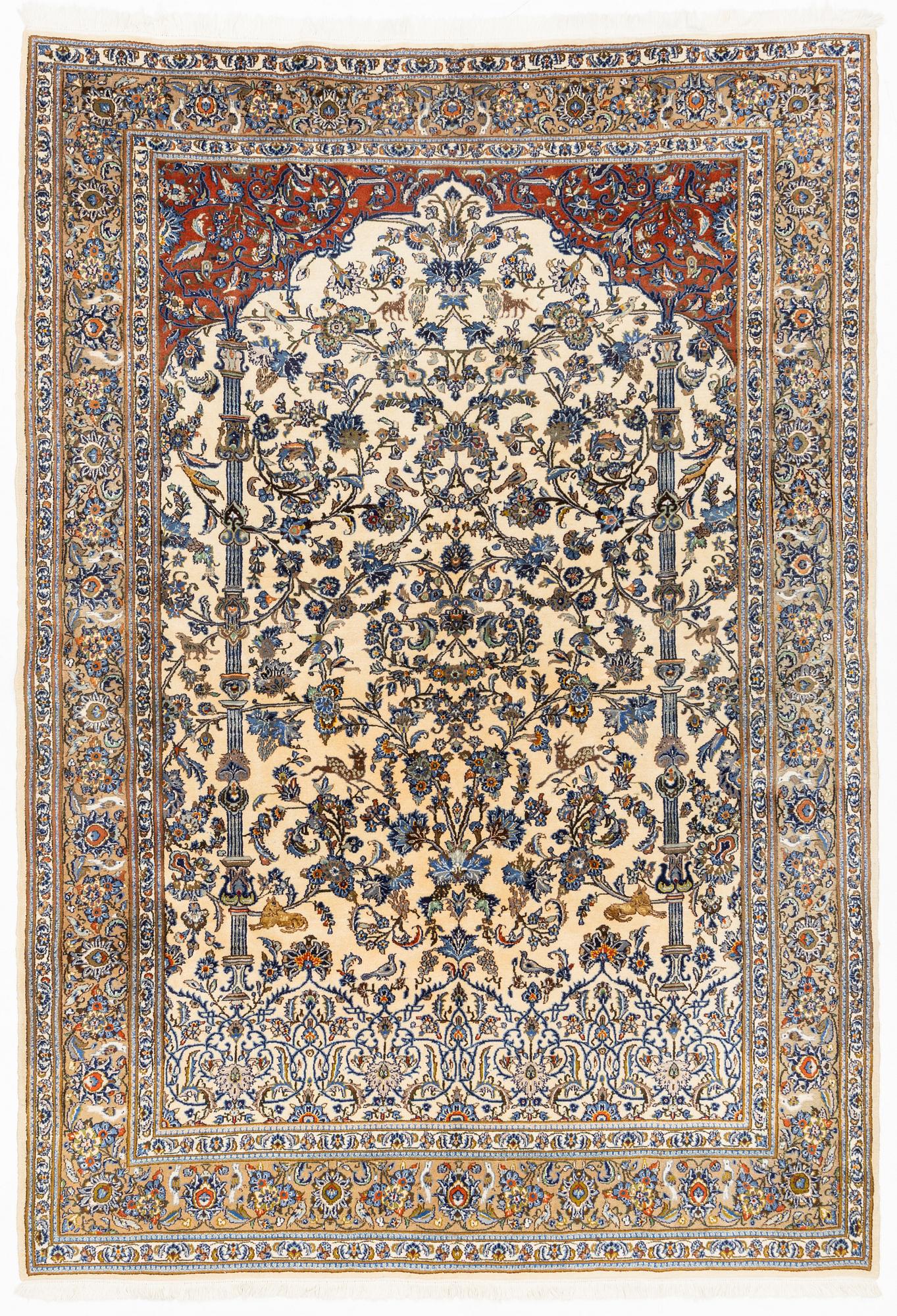 An oriantal carpet, c. 295 x 205 cm.