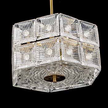 TAKLAMPA, Carl Fagerlund, Orrefors, 1900-talets tredje kvartal.