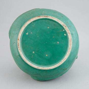 Karl Svensson, a ceramic Art Nouveau vase, Höganäs, early 20th Century.