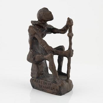 Bror Marklund, Sculpture, bronze, signed BM, height 18.5 cm.
