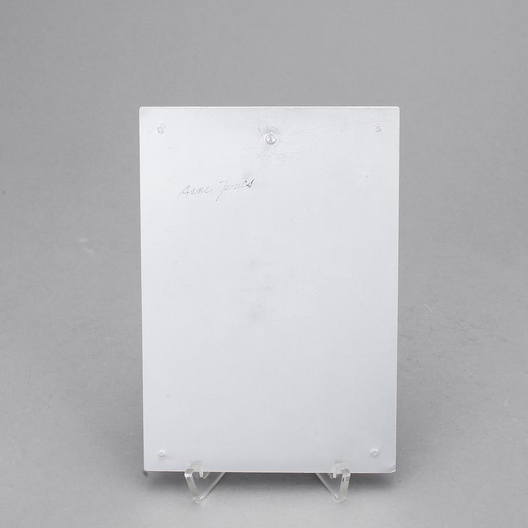 ARNE JONES, väggrelief, "Blossom", aluminium.