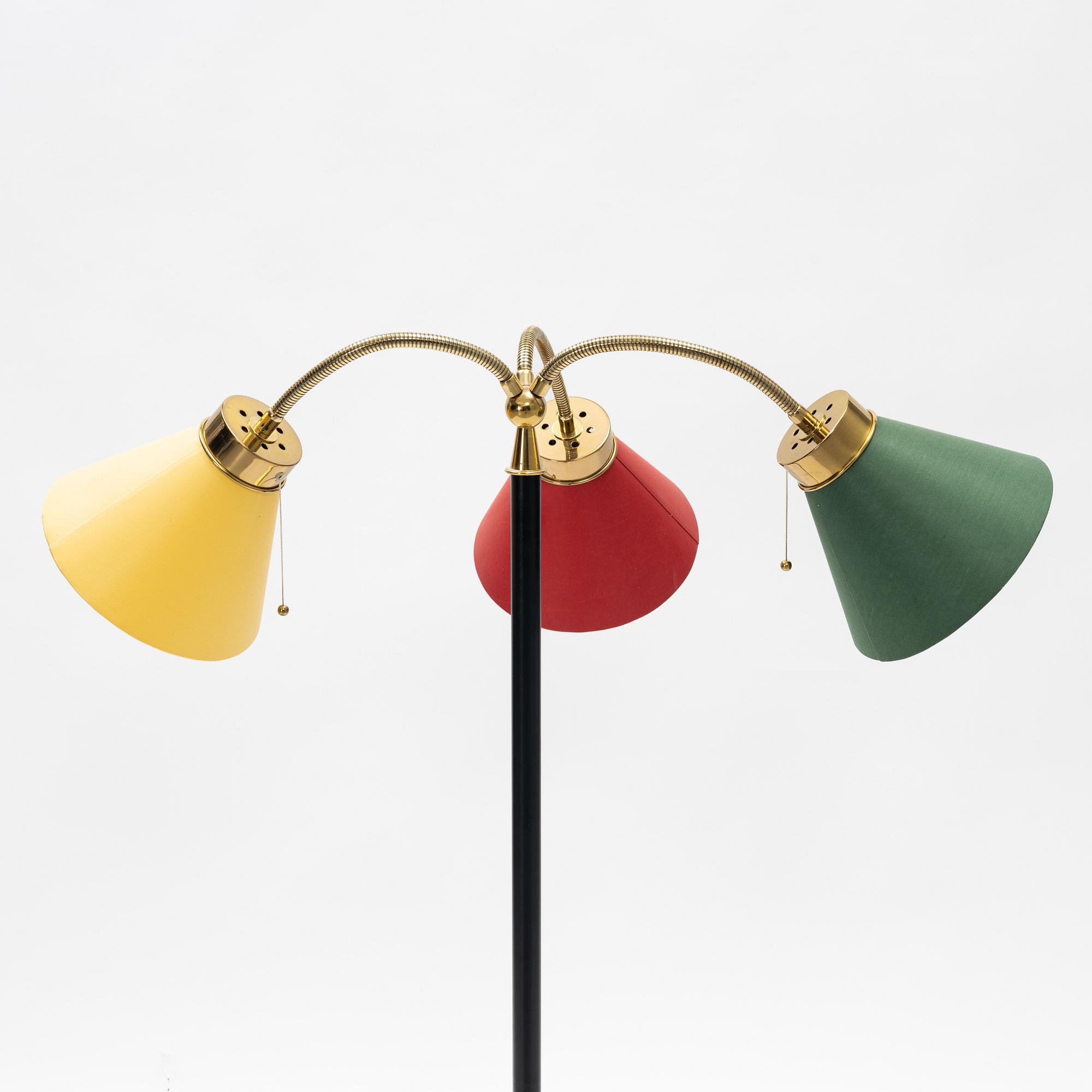 Josef Frank, golvlampa modell 2431, Firma Svenskt Tenn.
