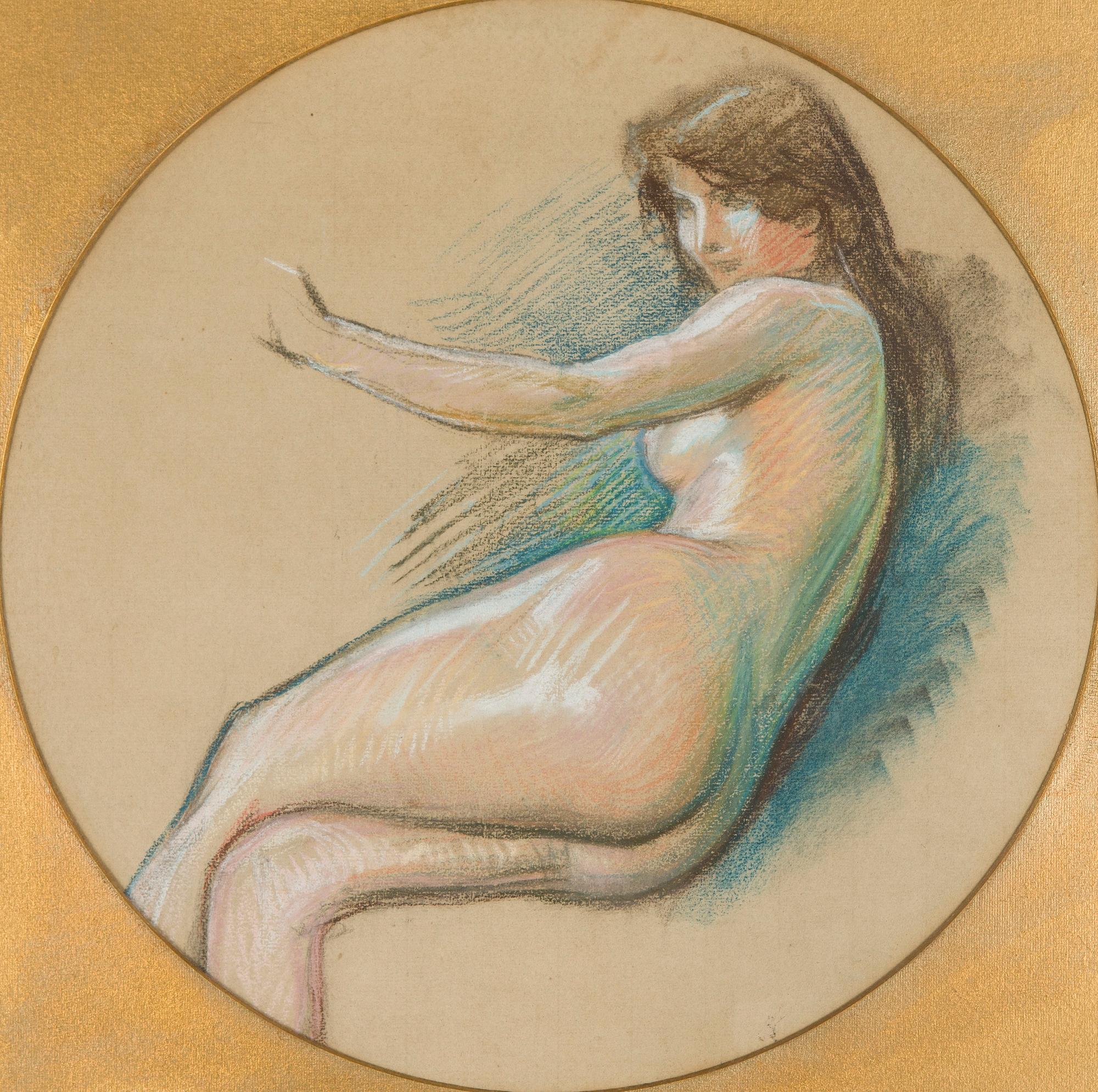 Albert Edelfelt, Nuori nainen.