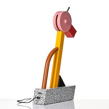 Ettore Sottsass, "Tahiti", bordslampa, Memphis, Milano, efter 1981.