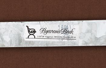 KARMSTOLAR, ett par, Byarums Bruk, 1900-talets andra hälft.