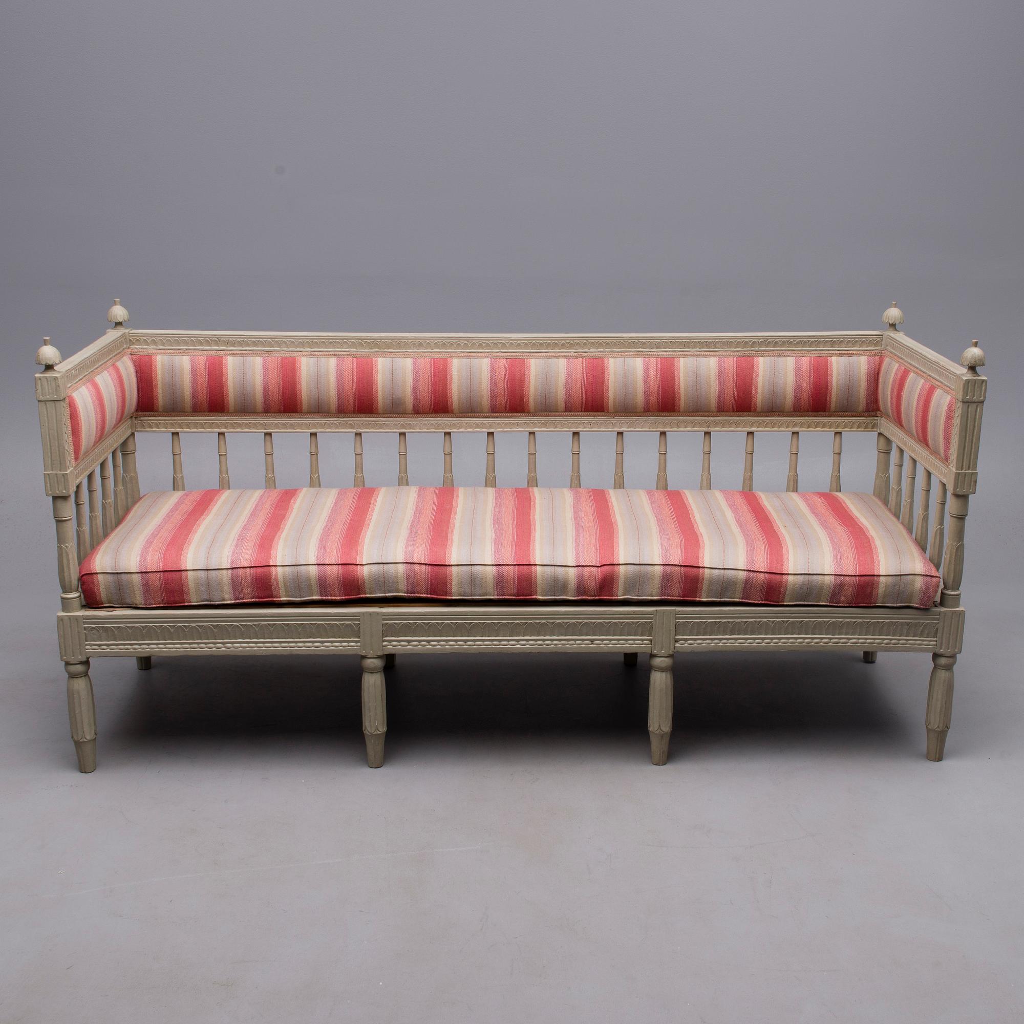 SOFFA, sengustaviansk, 1800-talets början.