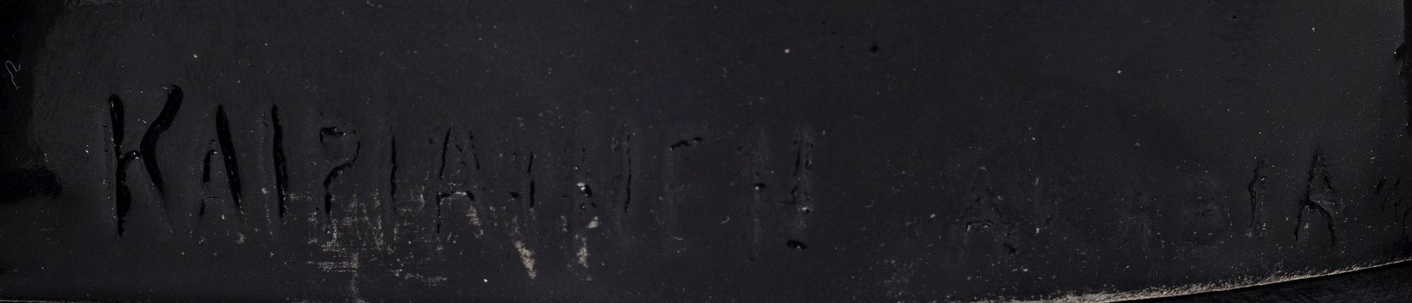 BIRGER KAIPIAINEN, KERAMIIKKARELIEFI. Kuovi. Sign. Kaipiainen. 1950-luku.