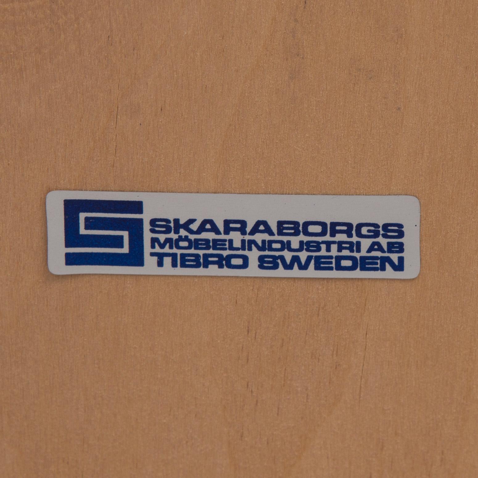 STOLAR, 6 st, Skaraborgs Möbelindustri, Tibro, 1900-talets senare hälft.