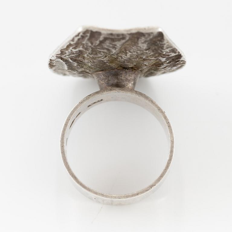 Ring, Waldemar Jonsson, silver.