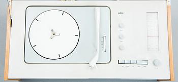 RADIOLEVYSOITIN ,"Phonosuper SK-5", Hans Gugelot & Dieter Rams, Braun AG, Saksa, 1950-60-luku.