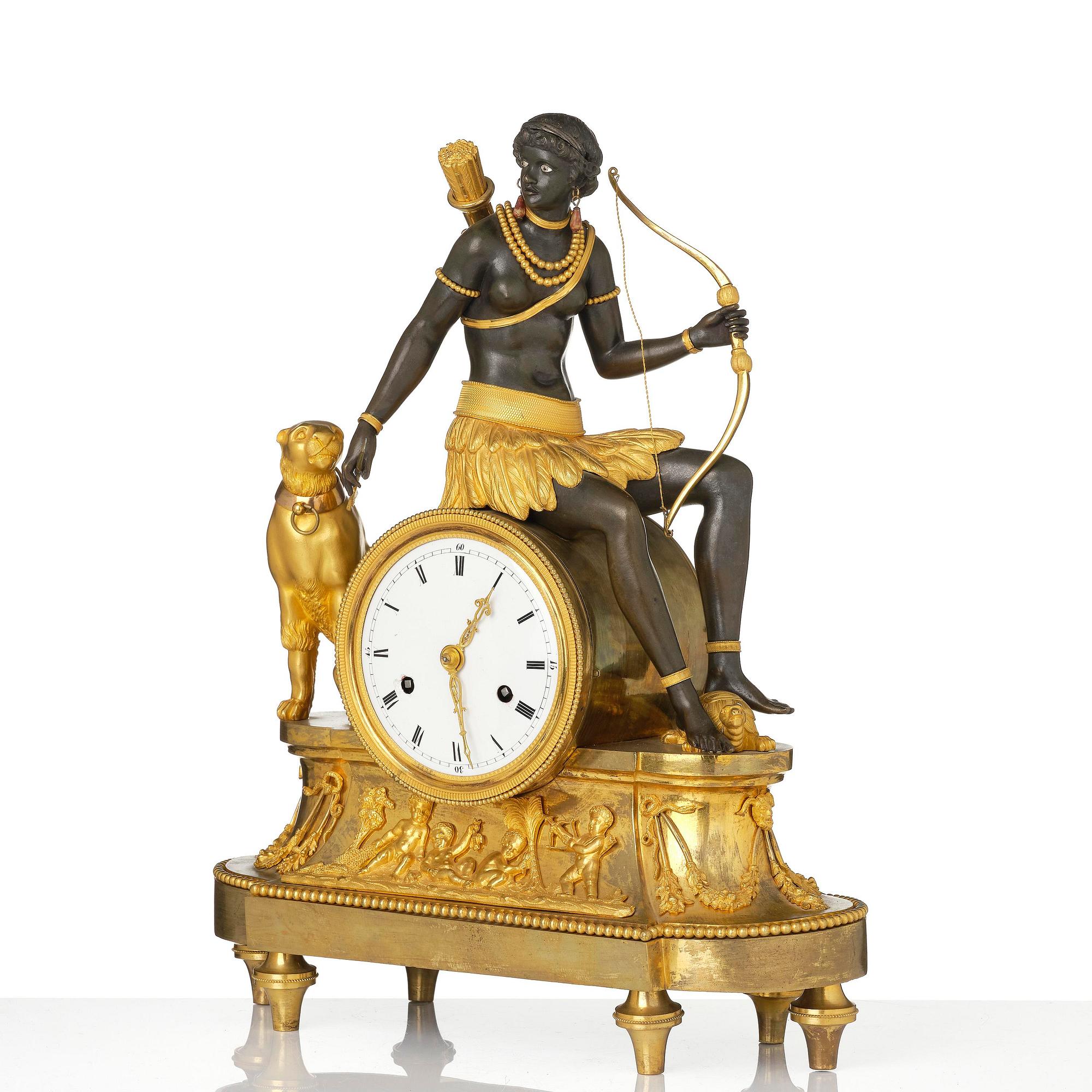 Bordspendyl, Parisarbete, omkring år 1800, Directoire.