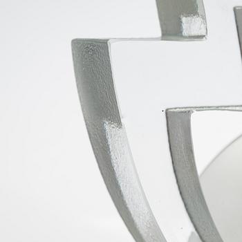 Heikki Orvola, glasskulptur "Maya", signerad Heikki Orvola Nuutajärvi.