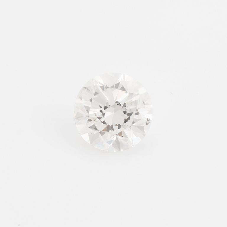 Brilliant cut diamond 1.38 ct.