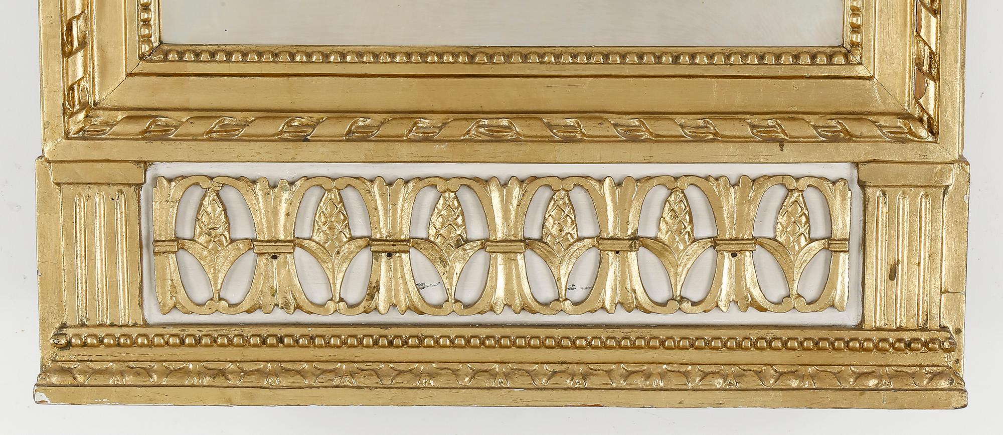 SPEGEL, sengustaviansk, omkring 1800.