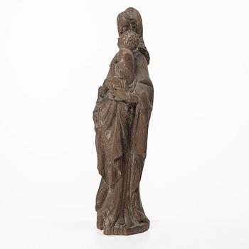 Sculpture, pietà, Switzerland, 19th century.