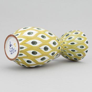 Stig Lindberg, an earthenware vase, Gustavsbergs studio.