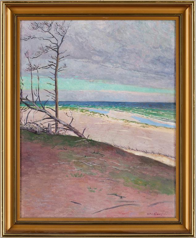 ARTHUR BIANCHINI, olja på duk, sign.