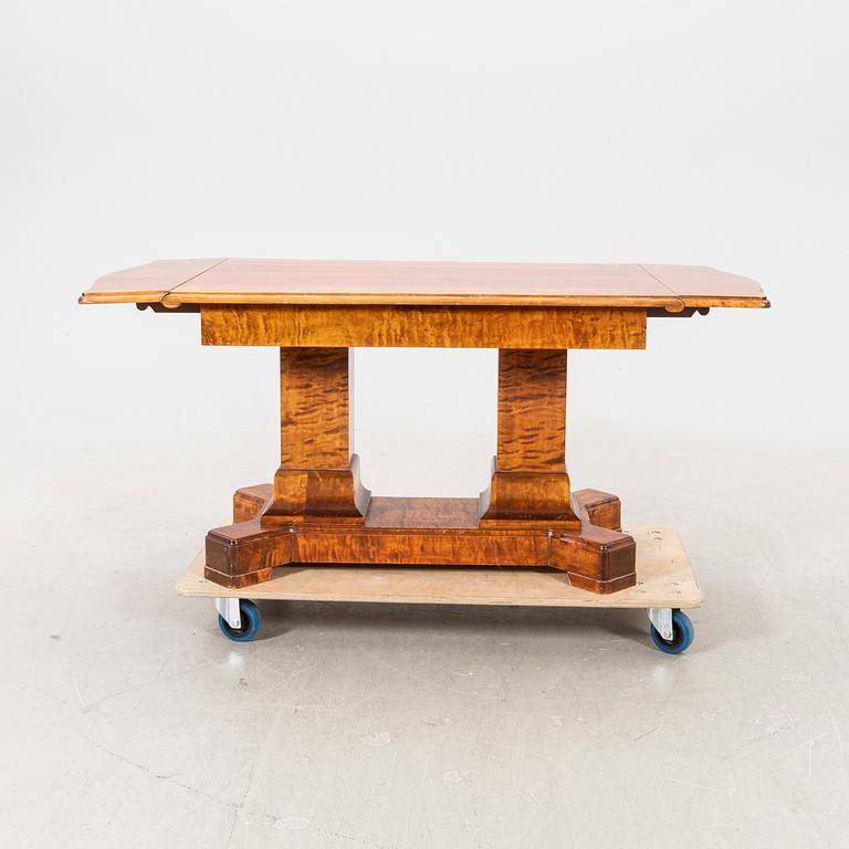 A birch table first half of the 20th century.