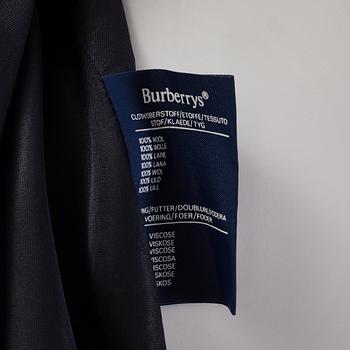 A Burberry mens wool coat in size app L.