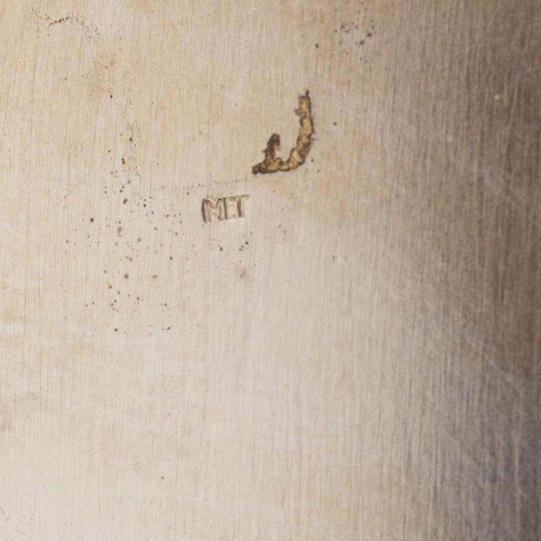 A Finnish silver candelabra for seven candles, Turku, 1977.