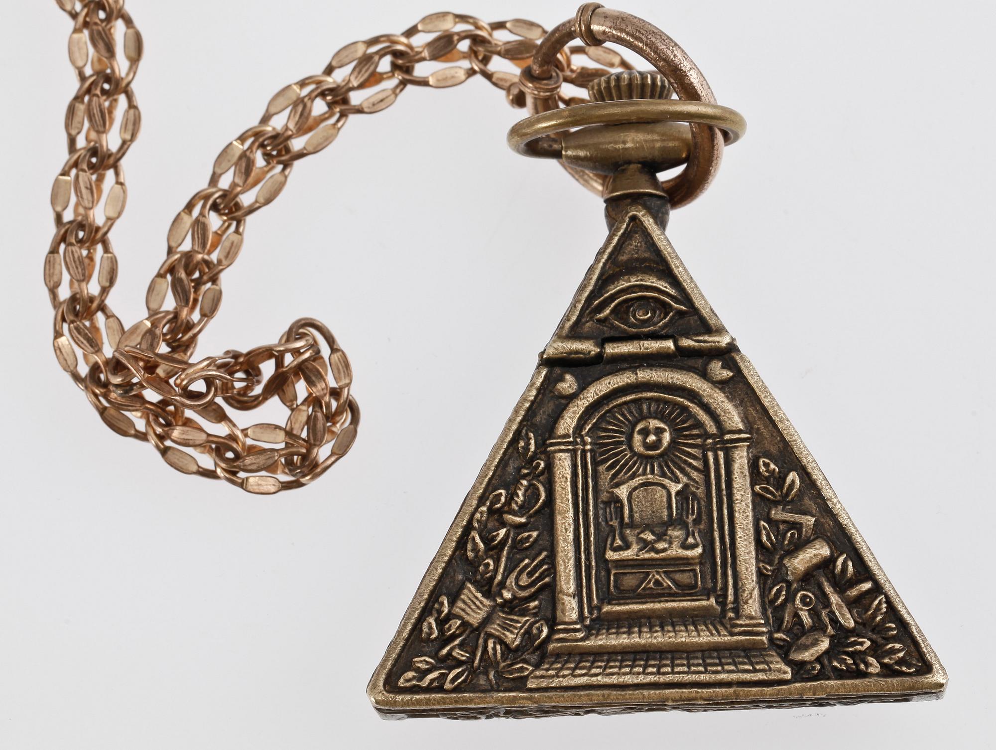 FICKUR, Hiram, frimurarsymboler.