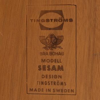 Folke Ohlsson, bord, "Sesam", Tingströms, 1950/60-tal.