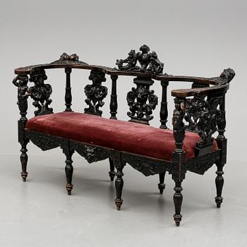 SOFFA, barockstil, 1800-talets slut.