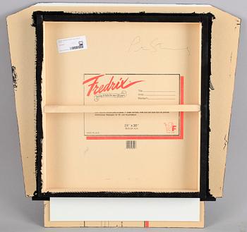 PETER STANICK, akryl på pannå, signerad Peter Stanick a tergo.