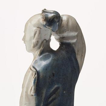 Figurin, blanc de chine. Qingdynastin, 1700-tal.