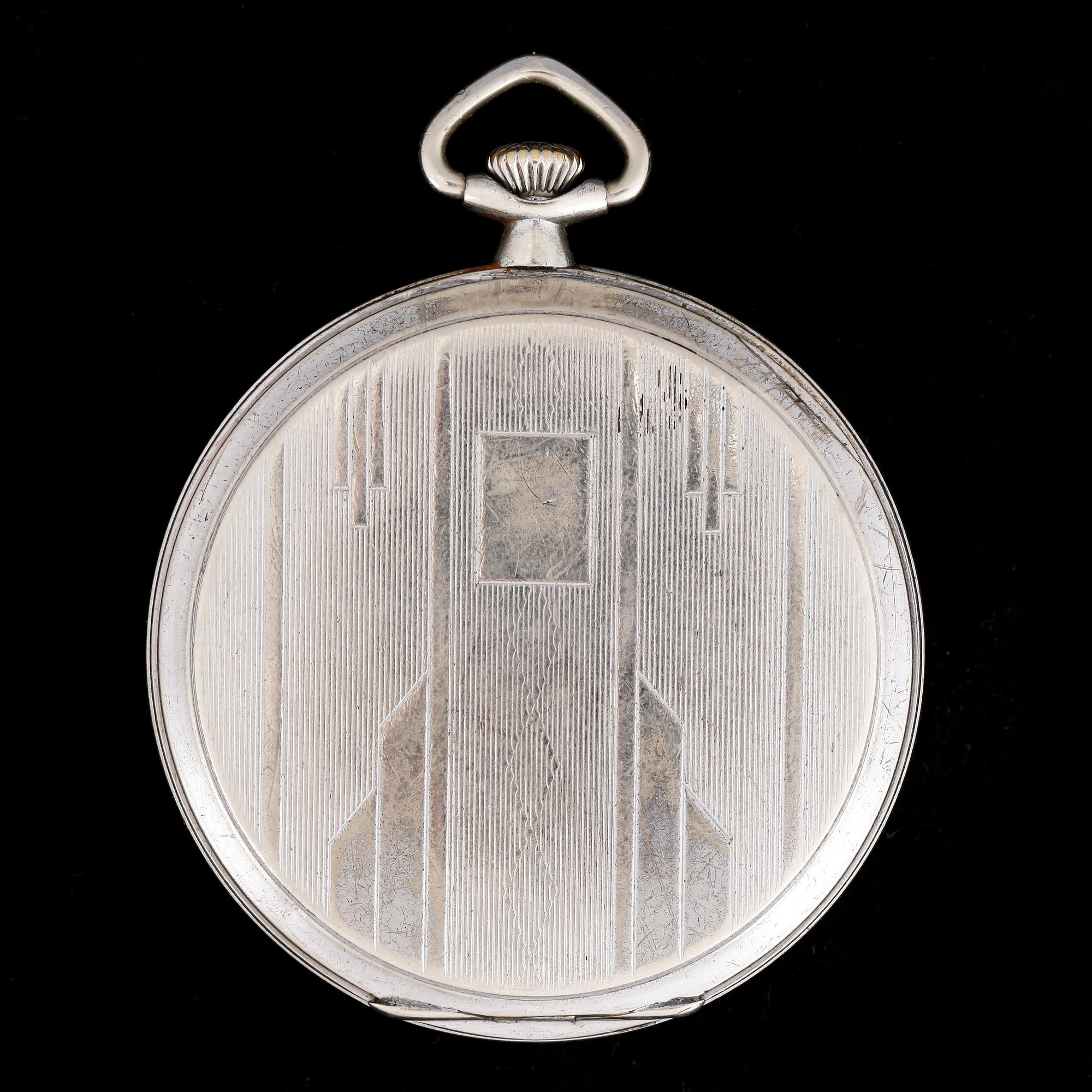FICKUR, vitmetall, Schweiz, tidigt 1900-tal.