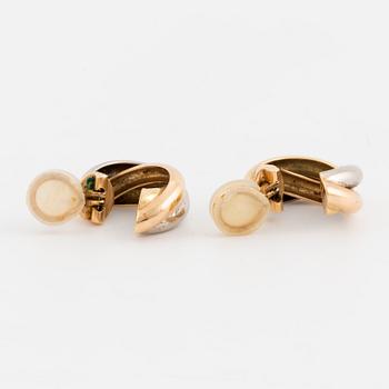 A pair of Cartier 'Trinity' earrings.